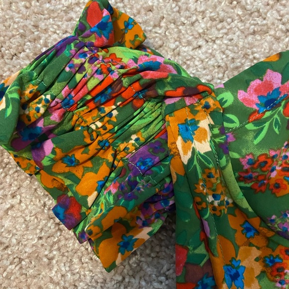 ASTR the Label Print Off Shoulder Corset Top - Picture 6 of 10